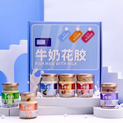 孕妇即食牛奶花胶鲜炖鱼胶产后营养恢复中科溯源鱼肚75克6种口味图2