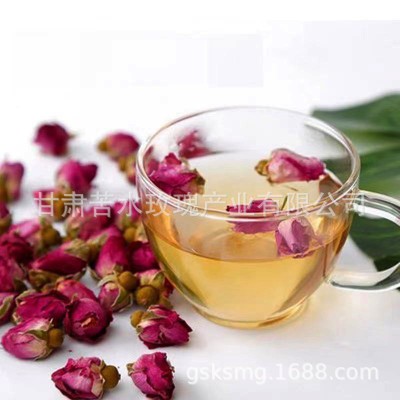 苦水品牌 玫瑰花蕾茶60g 无熏硫低温烘干玫瑰花养生花茶招代理商图1