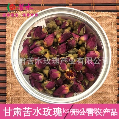 苦水品牌 玫瑰花蕾茶60g 无熏硫低温烘干玫瑰花养生花茶招代理商图3