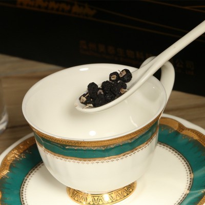 包邮野生黑枸杞特级正宗免洗即食大颗粒泡水泡茶高档礼盒装苟杞子图3