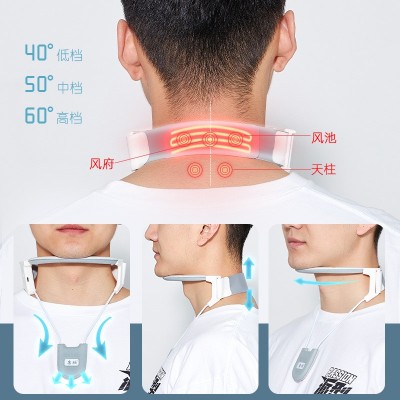 护颈牵引器颈椎家用低头族颈托支架固定头拉伸脖子防前倾矫正器图2