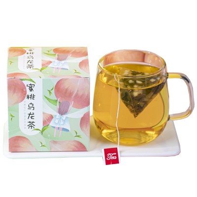 蜜桃乌龙茶白桃乌龙水果茶冷泡茶茶包立体三角包茶叶组合花茶批发图4