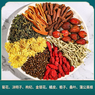 【药约堂同款菊花枸杞茶】大朵菊花 决明子养生熬夜茶大颗组合茶图3