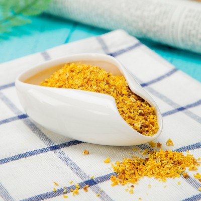 谯臻 金桂花干烘干桂花茶茶叶广西桂林桂花干茶 罐装 50g一件代发图4