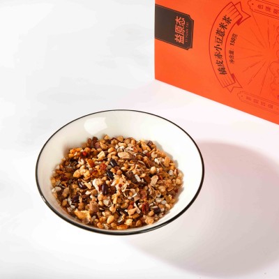 红豆薏米茶 厂家直销盒装山药白扁豆三角包茶包泡水喝的饮品图3