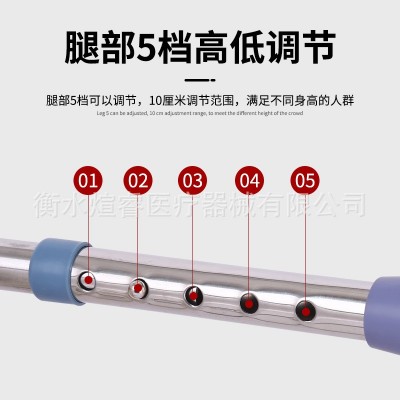 煊睿跨境热销坐便椅防水折叠座便椅孕妇坐厕椅老人大便椅马桶椅图4