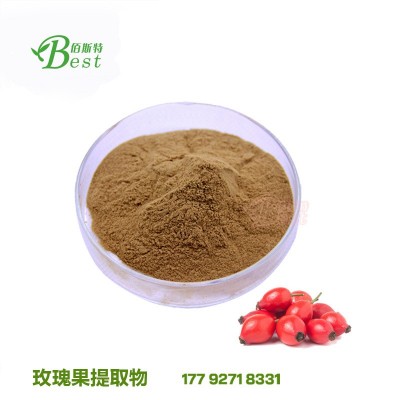 玫瑰果提取物 植物VC10% 刺玫果提取物 现货原料粉 厂家直销