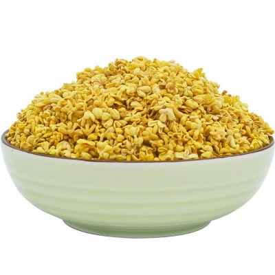 广西桂林金桂花茶 干桂花 批发花草茶 脱水不硫熏干桂花 源头厂家图5