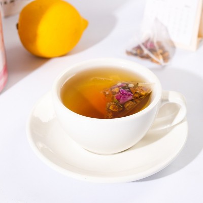 陈橘皮玫瑰花茶组合三角包茶女人茶干橘皮花草茶袋泡茶代用茶厂家图3