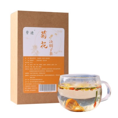 菊花决明子茶袋泡花茶金银花熬夜恢复茶叶枸杞牛蒡组合茶厂家批发图5