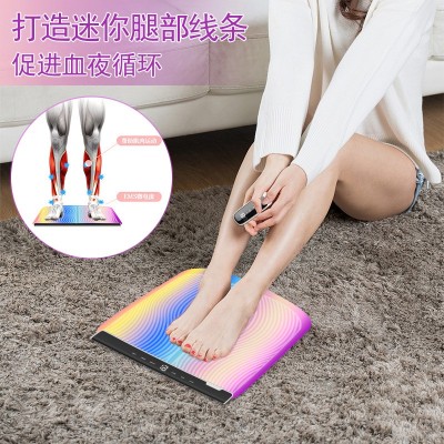 脉冲电动ems足底按摩垫 针灸足疗机瘦腿穴位脚底震动按摩脚垫批发图2