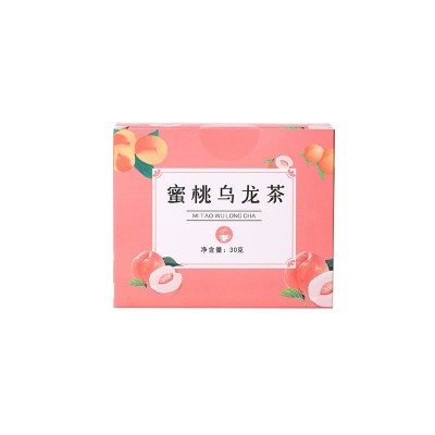 蜜桃乌龙茶白桃干果粒水果茶批发图5