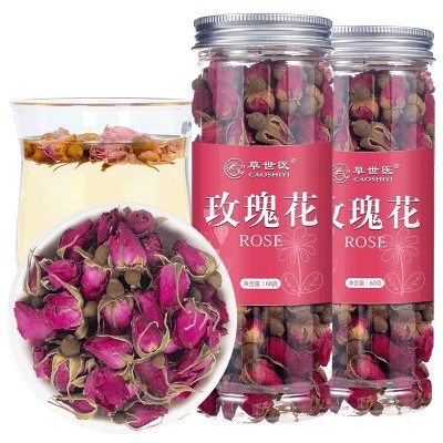罐装花茶瓶装花草茶组合荷叶柠檬片玫瑰花金银花胎菊花枸杞茶批发