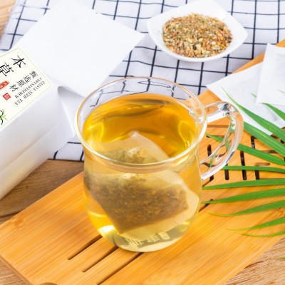 金银花凉茶胖大海菊花决明子茶金银花薄荷火气茶熬夜恢复茶可