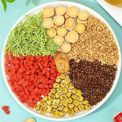 菊花决明子茶 菊花枸杞茶三角包熬夜恢复菊花决明子茶图3