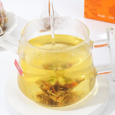 菊花决明子茶 菊花枸杞茶三角包熬夜恢复菊花决明子茶图4