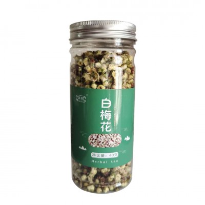 飒枫玫瑰花白梅花 花草罐装 摆地摊热卖产品 瓶装花茶图4
