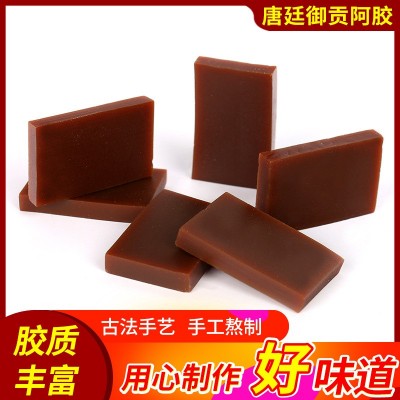 正宗阿胶块阿胶片 驴皮阿胶补气血阿胶糕图2