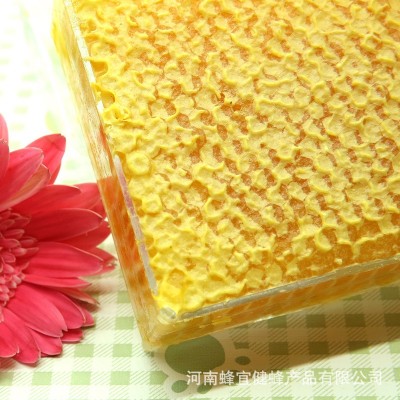 蜂宜健供应山花蜂巢蜜新疆源头蜂场山花蜂巢蜜500g蜂巢蜜一件代发图3