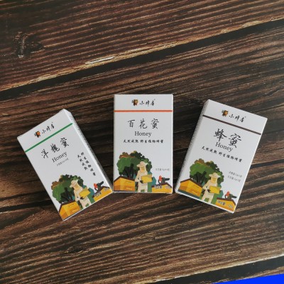 便携条状百花蜂蜜OEM贴牌独立包装洋槐蜜小袋装盒装蜂蜜批发定制图2