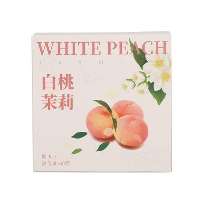 白桃茉莉花茶批发 花果茶花茶多种组合养生茶水果茶包盒一件代发图4