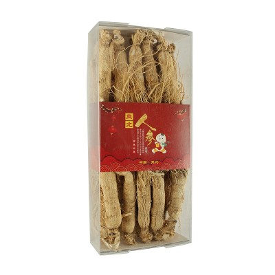 东北吉林长白山 足龄人参 一件代发 男士泡酒做菜煮汤500g/盒图5