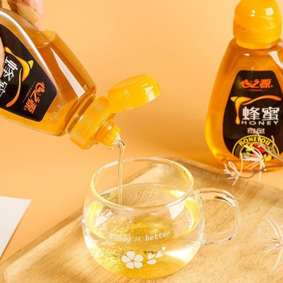 心之源蜂蜜 洋槐蜜蜂巢蜜自产结晶蜂蜜瓶装小包装456克土蜂蜜批发图2
