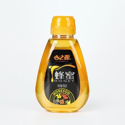 心之源蜂蜜 洋槐蜜蜂巢蜜自产结晶蜂蜜瓶装小包装456克土蜂蜜批发图4