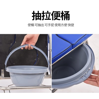 厂家销售衡福康不锈钢可调便椅洗澡椅座便凳坐便椅图4