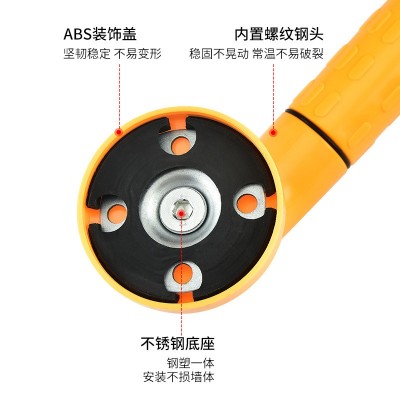 厂家批发不锈钢尼龙卫生间扶手 老人马桶助力栏杆尼龙扶手图3
