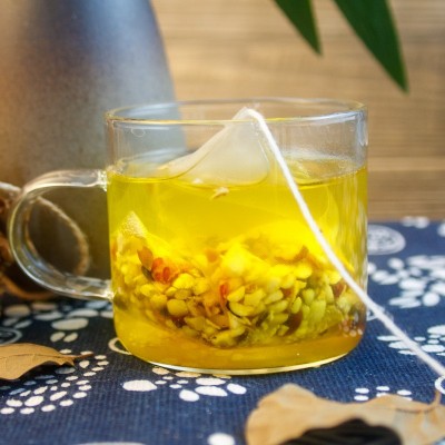 回春集五指毛桃茯苓茶80克直播带货红豆薏米茶贴 牌三角包养生茶图3