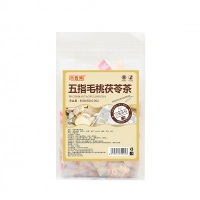 回春集五指毛桃茯苓茶80克直播带货红豆薏米茶贴 牌三角包养生茶图5