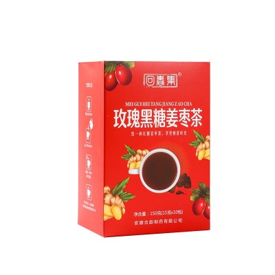 玫瑰黑糖姜枣茶红枣枸杞组合茶女人气血姜枣茶大姨妈红糖姜茶图5