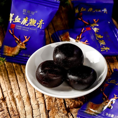 茸血鹿鞭膏吉林厂家供应梅花鹿鞭膏礼盒装微商直播鹿鞭丸一件代发图2