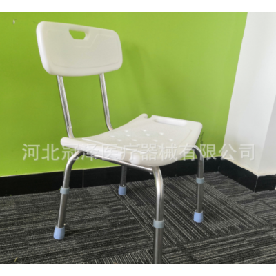 铝合金洗澡椅老人不锈钢洗澡凳椅 养老院铝合金防滑沐浴凳现货图4