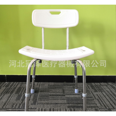 洗澡椅 老人铝合金洗澡凳椅养老院沐浴椅 孕妇不锈钢淋浴椅图2