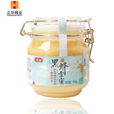 【正华】东北结晶蜂蜜批发500g卡扣瓶伴手礼蜂蜜椴树蜜土蜂蜜批发图5