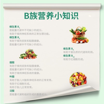 多种B族维生素咀嚼片补充复合维生素b1b2b6支装VB批发一件代发图2