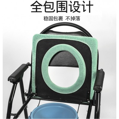 厂家批发坐便椅垫冬季加厚毛绒马桶垫子坐便椅套加绒坐便器垫圈图3
