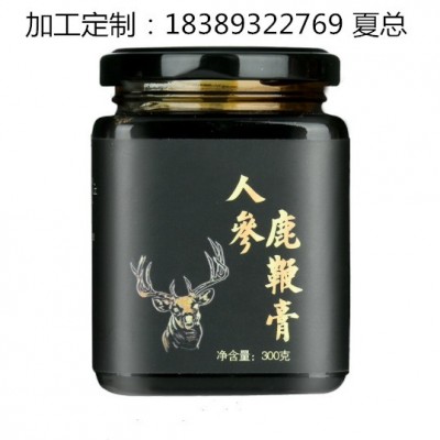 280g参蛹黄精鹿鞭六宝蜜膏滋 山楂鸡内金麦芽茯苓膏OEM贴牌厂家图2