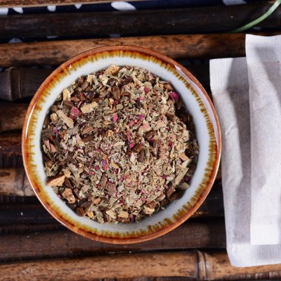 菊苣栀子茶 袋泡茶非酸降茶花草组合花茶 oe m厂家批发花草茶图3