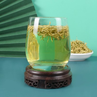 厂家货源罐装金银花散装罐装山银花茶OEM代加工一件代发泡水绿茶图2