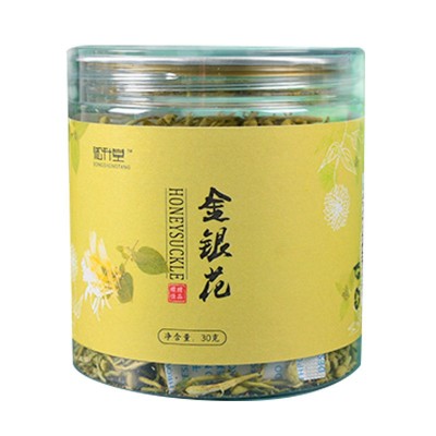 厂家货源罐装金银花散装罐装山银花茶OEM代加工一件代发泡水绿茶图5