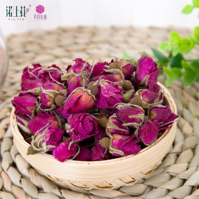 诺上花头期新花低温玫瑰平阴玫瑰花茶花茶茶叶罐装60g玫瑰花蕾图2