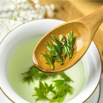 苦丁茶小叶苦丁茶嫩芽小叶苦丁茶青山绿水茶叶大货批发70g图2