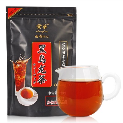 崇华黑乌龙茶包炭焙乌龙熟茶油切乌龙茶去油茶乌龙茶叶袋泡茶冷泡图3