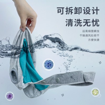 U型多功能颈椎按摩器多功能揉捏USB充电式护颈高铁飞机靠枕按摩仪图3