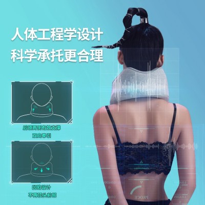 U型多功能颈椎按摩器多功能揉捏USB充电式护颈高铁飞机靠枕按摩仪图4