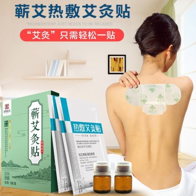 蕲艾灸 腰椎肚脐暖宫无烟艾炙贴 艾叶贴热敷蕲艾炙贴图3