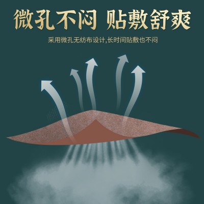 修正牌艾草膝盖贴12贴/盒艾草温灸贴膝盖腿贴艾叶贴温灸热敷贴图4